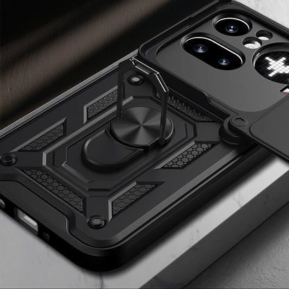 Hoes voor Nothing Phone (4a) Pro, Techsuit, CamShield, Zwart