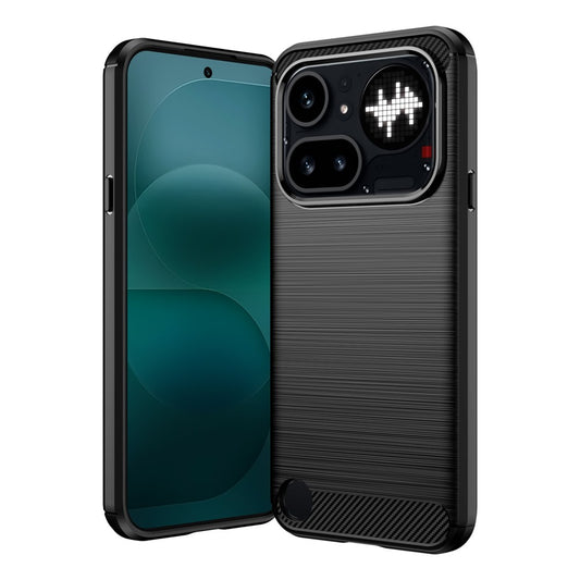Hoes voor Nothing Phone (4a) Pro, Techsuit, Carbon, Zwart