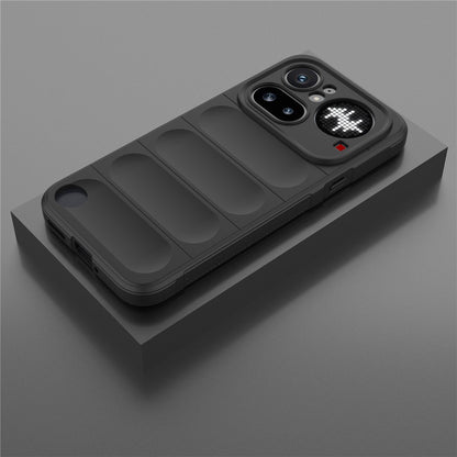 Case for Nothing Phone (4a) Pro, Techsuit, Magic Shield, Black