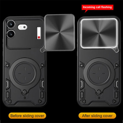 Hoes voor Nothing Phone (4b), Techsuit, CamGuard Pro, Blauw