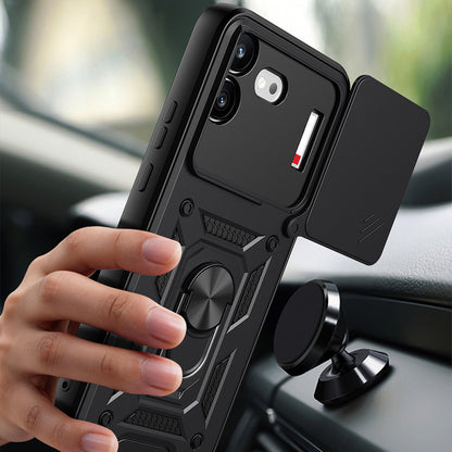 Hoes voor Nothing Phone (4b), Techsuit, CamShield, Zwart