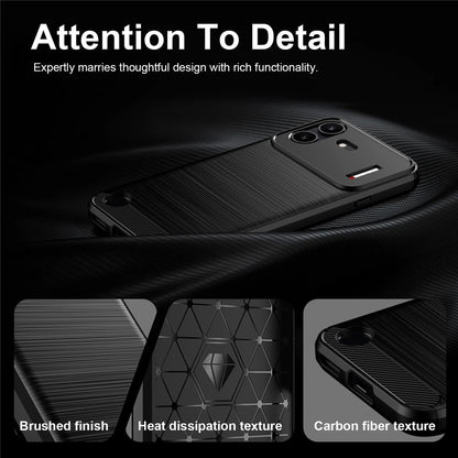 Hoes voor Nothing Phone (4b), Techsuit, Carbon, Zwart
