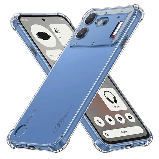 Hoes voor Nothing Phone (4b), Techsuit, Schokbestendig Transparant