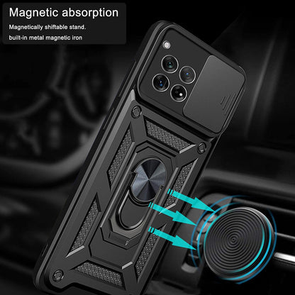 Hoes voor OnePlus 12, Techsuit, CamShield, Zwart