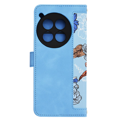 Hoes voor OnePlus 12, Techsuit, FlipCraft, Blauw