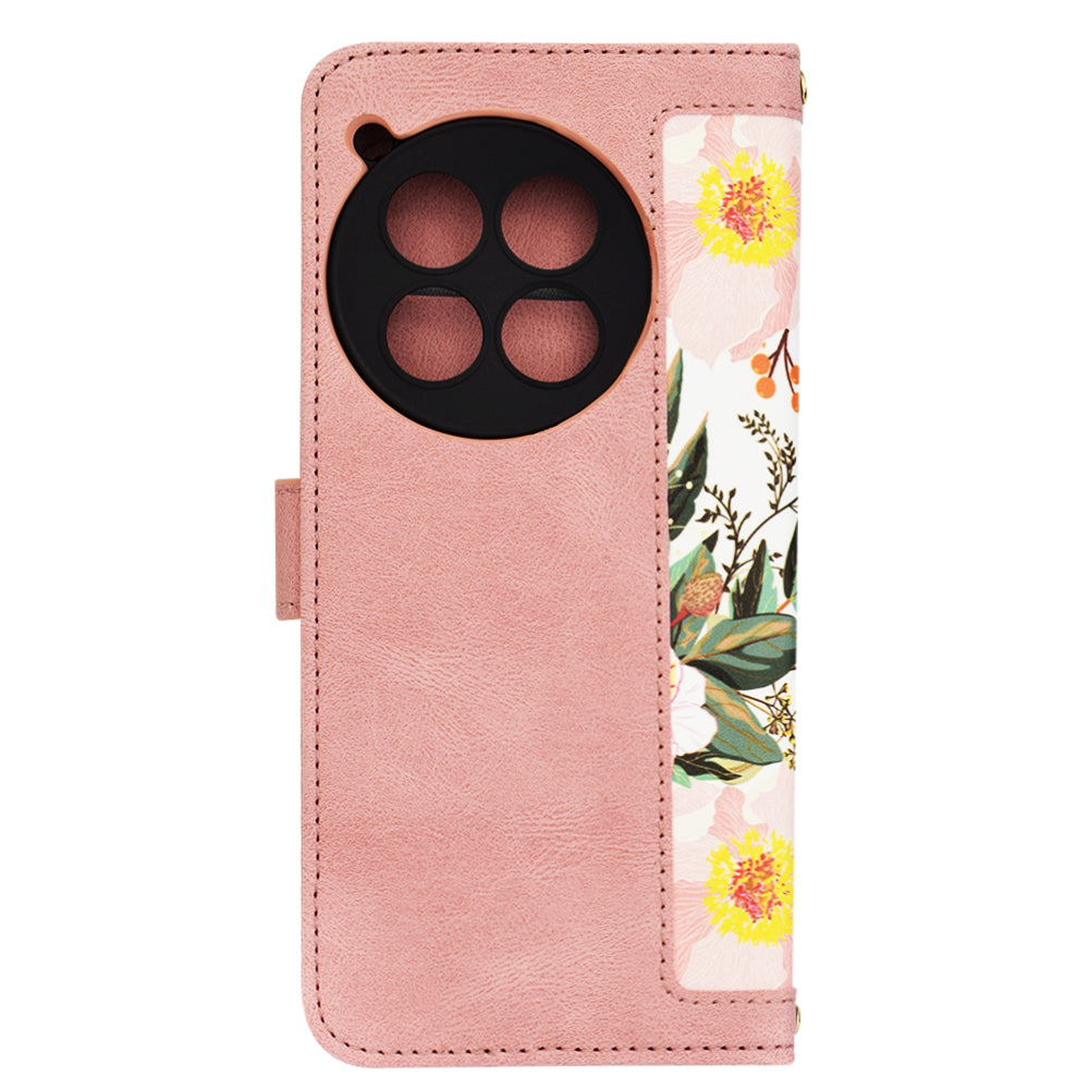 Hoesje voor OnePlus 12, Techsuit, FlipCraft, Roze