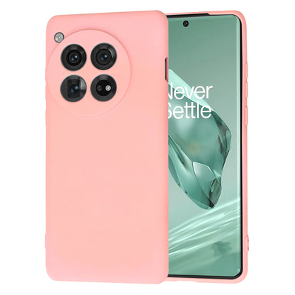 Hoes voor OnePlus 12, Techsuit, SoftFlex, Lichtroze