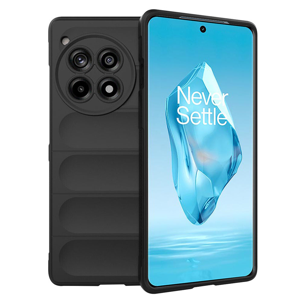 Hoesje voor OnePlus 12R, Techsuit, Magic Shield, Zwart
