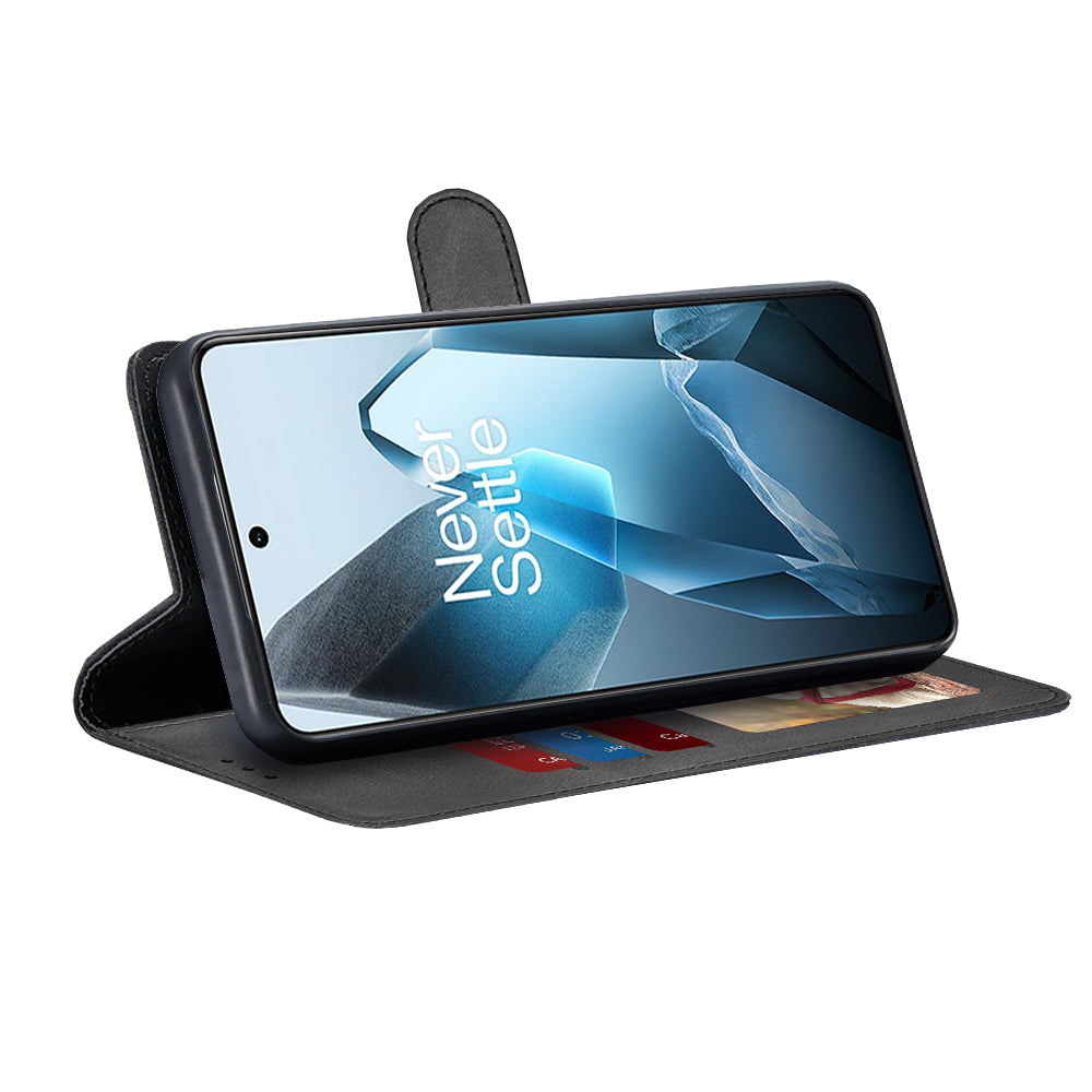 Hoes voor OnePlus 13, Techsuit, Diary Book, Zwart