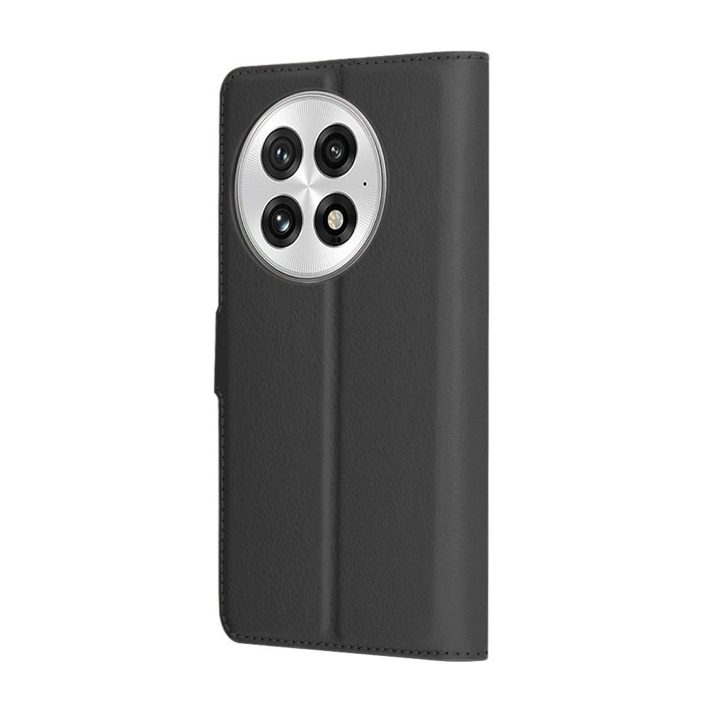 Hoes voor OnePlus 13, Techsuit, Leather Folio, Zwart