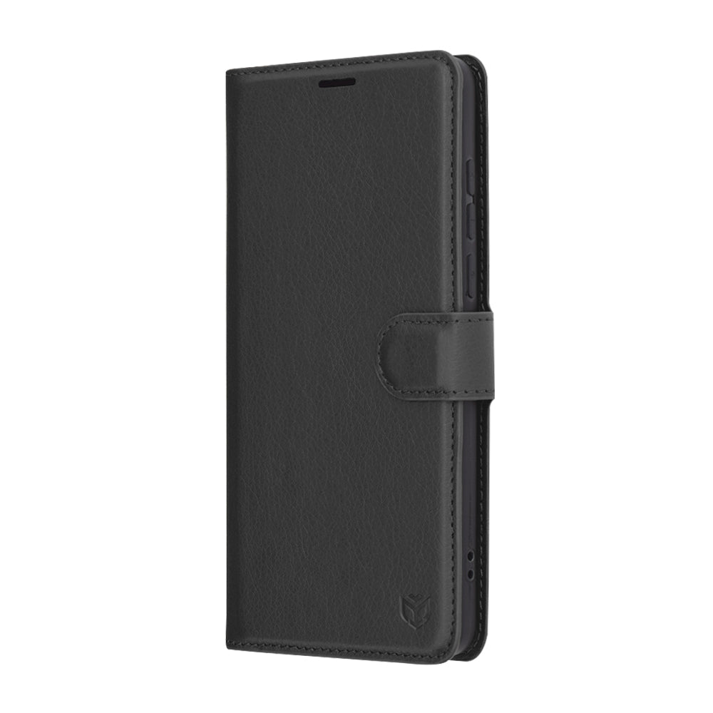 Hoes voor OnePlus 13, Techsuit, Leather Folio, Zwart