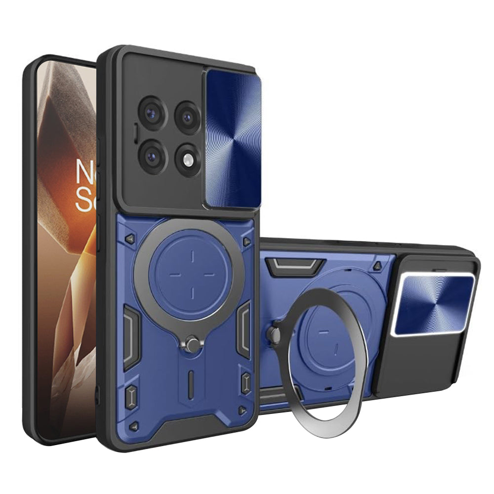Hoes voor OnePlus 13R, Techsuit, CamGuard Pro, Blauw