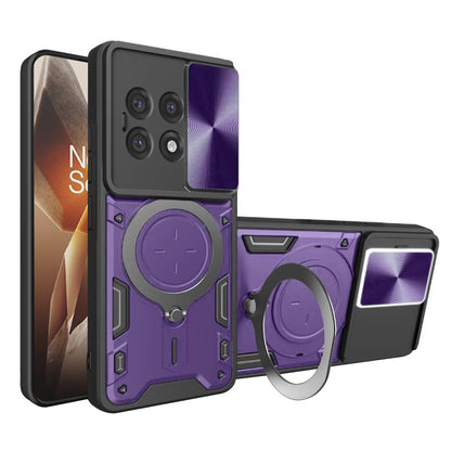 Hoes voor OnePlus 13R, Techsuit, CamGuard Pro, Paars