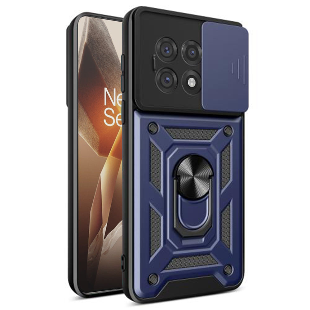 Hoes voor OnePlus 13R, Techsuit, CamShield, Blauw
