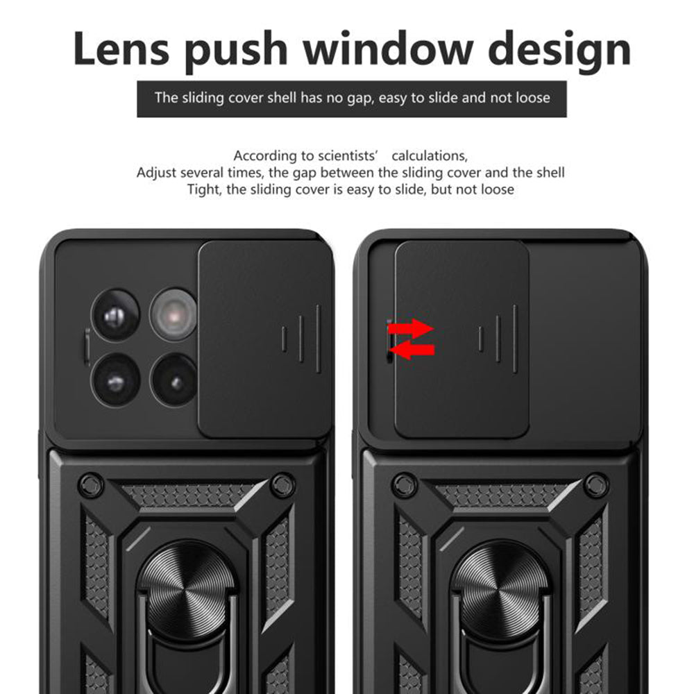 Hoes voor OnePlus 13R, Techsuit, CamShield, Groen