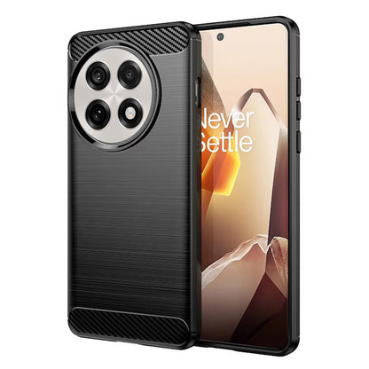 Hoes voor OnePlus 13R, Techsuit, Carbon, Zwart
