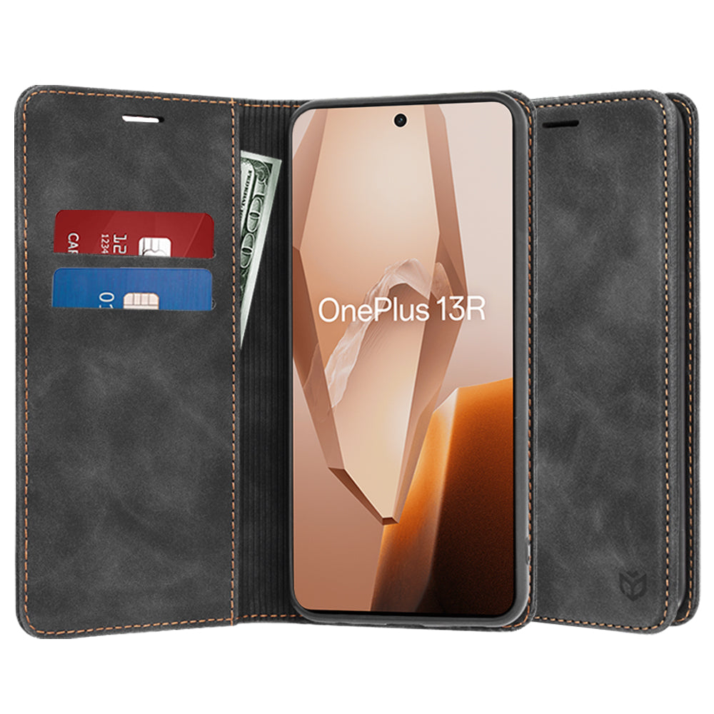 Hoes voor OnePlus 13R, Techsuit, Confy, Zwart