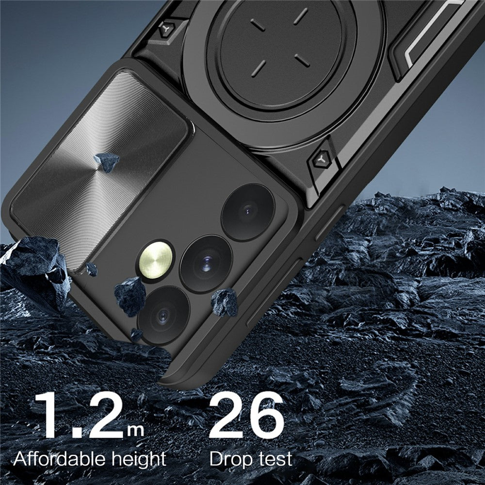 Hoes voor OnePlus 15, Techsuit, CamGuard Pro, Blauw