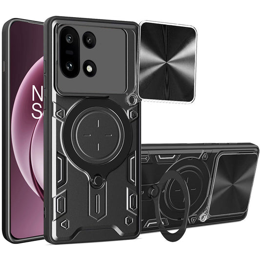 Hoes voor OnePlus 15, Techsuit, CamGuard Pro, Zwart