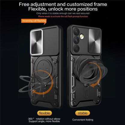 Hoes voor OnePlus 15, Techsuit, CamGuard Pro, Zwart