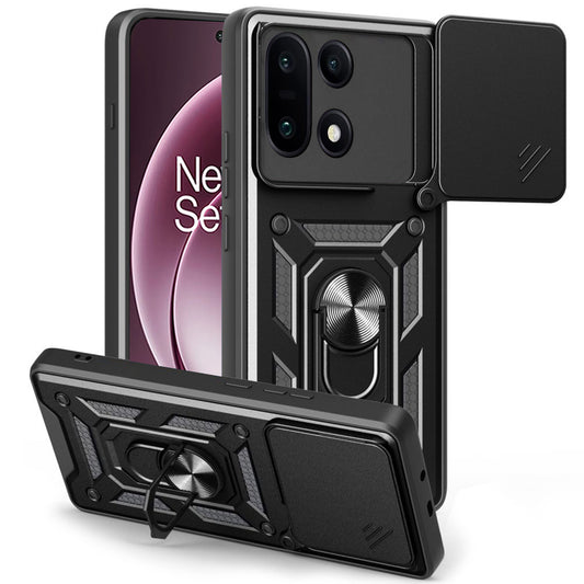 Hoes voor OnePlus 15, Techsuit, CamShield, Zwart