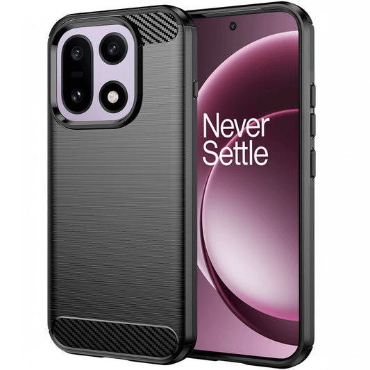 Hoes voor OnePlus 15, Techsuit, Carbon, Zwart