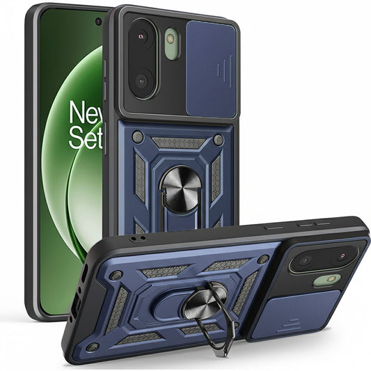 Hoes voor OnePlus 15R, Techsuit, CamShield, Blauw