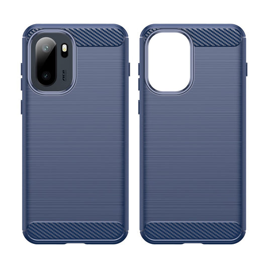 Hoes voor OnePlus 15R, Techsuit, Carbon, Blauw