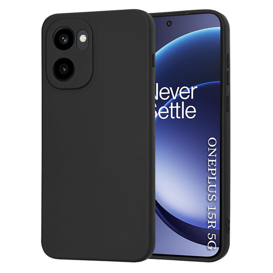 Hoes voor OnePlus 15R, Techsuit, SoftFlex, Zwart