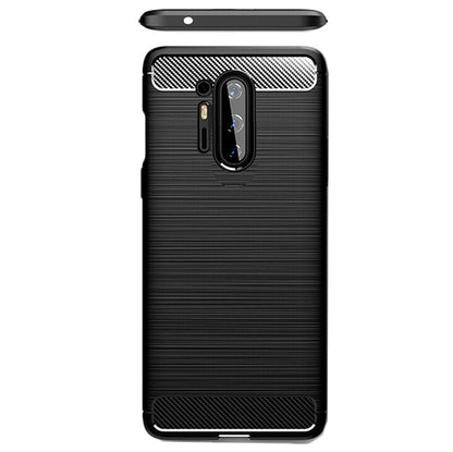Hoes voor OnePlus 8 Pro, Techsuit, Carbon, Zwart