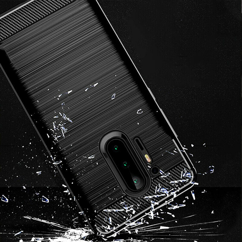 Hoes voor OnePlus 8 Pro, Techsuit, Carbon, Zwart