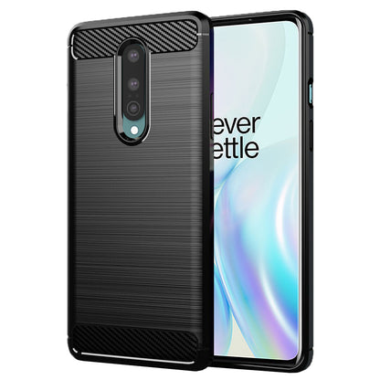 Case for OnePlus 8, Techsuit, Carbon, Black