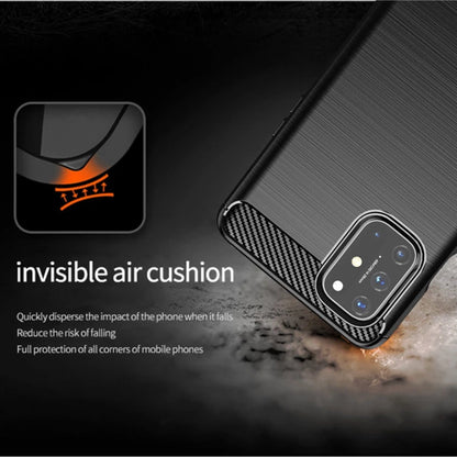Hoes voor OnePlus 8T, Techsuit, Carbon, Zwart