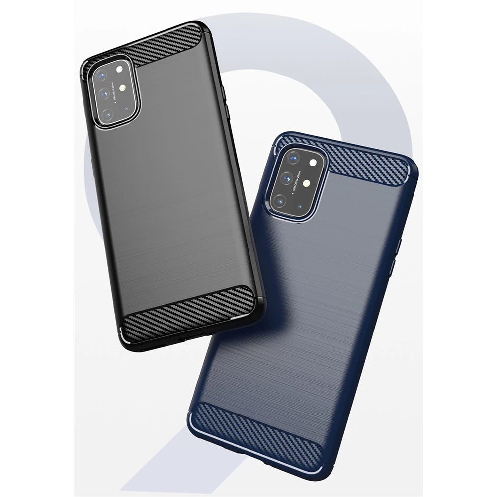 Hoes voor OnePlus 8T, Techsuit, Carbon, Zwart