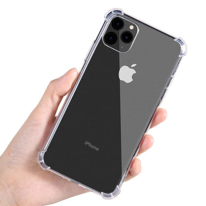Hoes voor OnePlus 8T, Techsuit, Schokbestendig Helder, Transparant