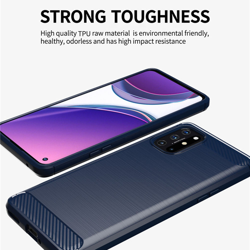 Hoes voor OnePlus 9, Techsuit, Carbon, Zwart