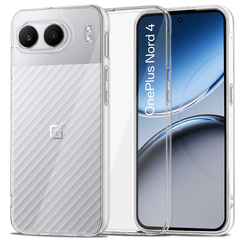 Case for OnePlus Nord 4, Tech-Protect, Flexair Hybrid, Transparent