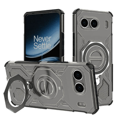 Case for OnePlus Nord 4, Techsuit, Carbon Shield Pro, Smoke