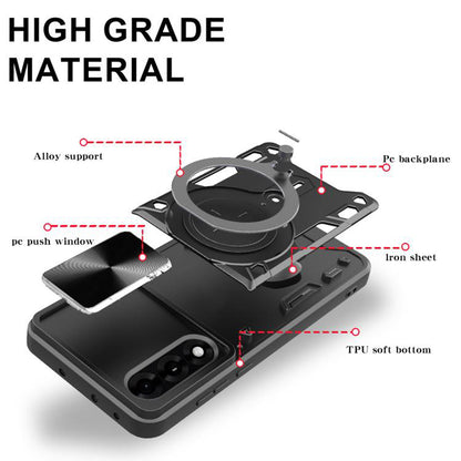 Hoes voor OnePlus Nord 5, Techsuit, CamGuard Pro, Zwart