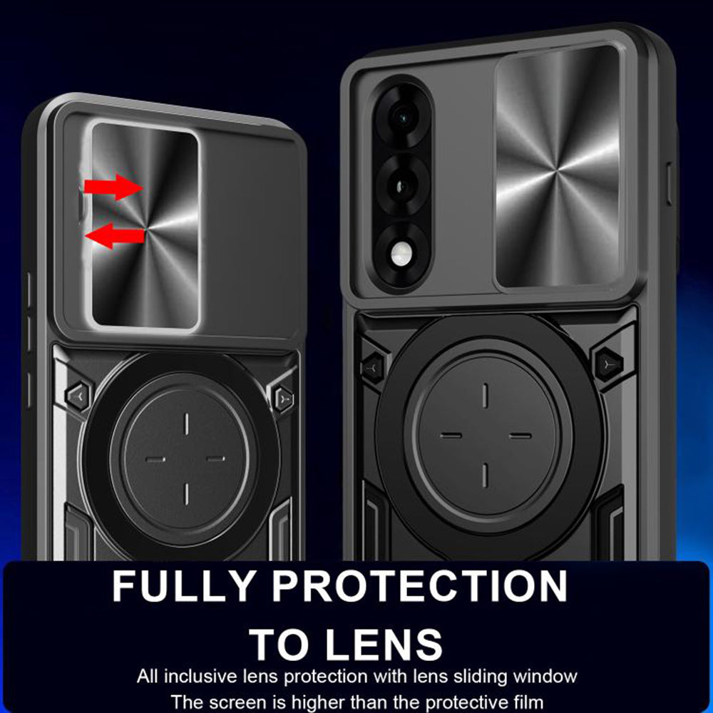 Hoes voor OnePlus Nord 5, Techsuit, CamGuard Pro, Zwart