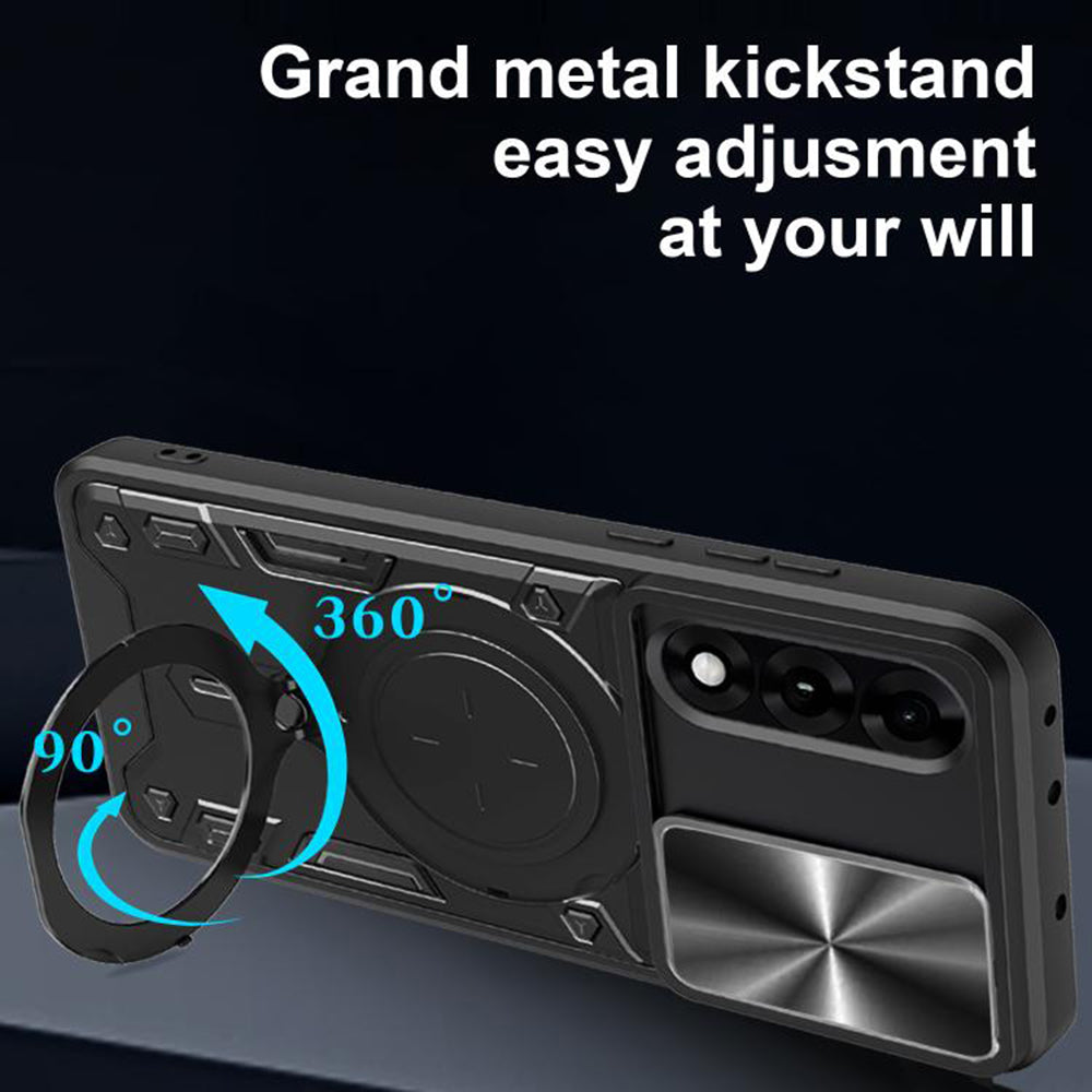 Hoes voor OnePlus Nord 5, Techsuit, CamGuard Pro, Zwart