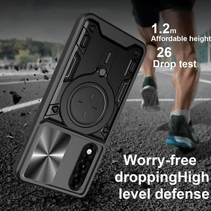 Hoes voor OnePlus Nord 5, Techsuit, CamGuard Pro, Zwart