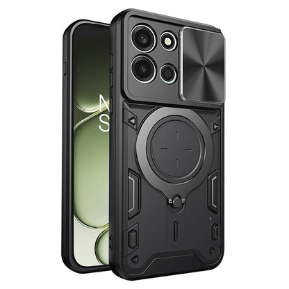 Hoes voor OnePlus Nord 6, Techsuit, CamGuard Pro, Zwart