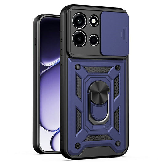 Hoes voor OnePlus Nord 6, Techsuit, CamShield, Blauw