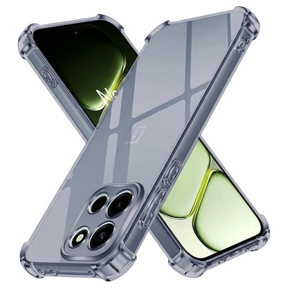 Hoes voor OnePlus Nord 6, Techsuit, Schokbestendig Transparant, Smoky