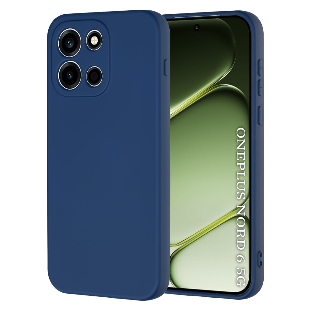 Hoes voor OnePlus Nord 6, Techsuit, SoftFlex, Marineblauw