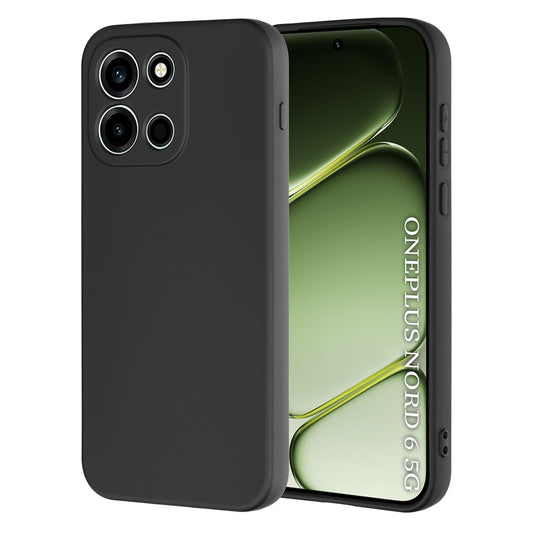 Hoes voor OnePlus Nord 6, Techsuit, SoftFlex, Zwart