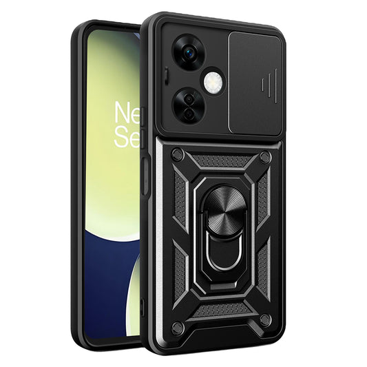Hoes voor OnePlus Nord CE 3 Lite, Techsuit, CamShield, Zwart