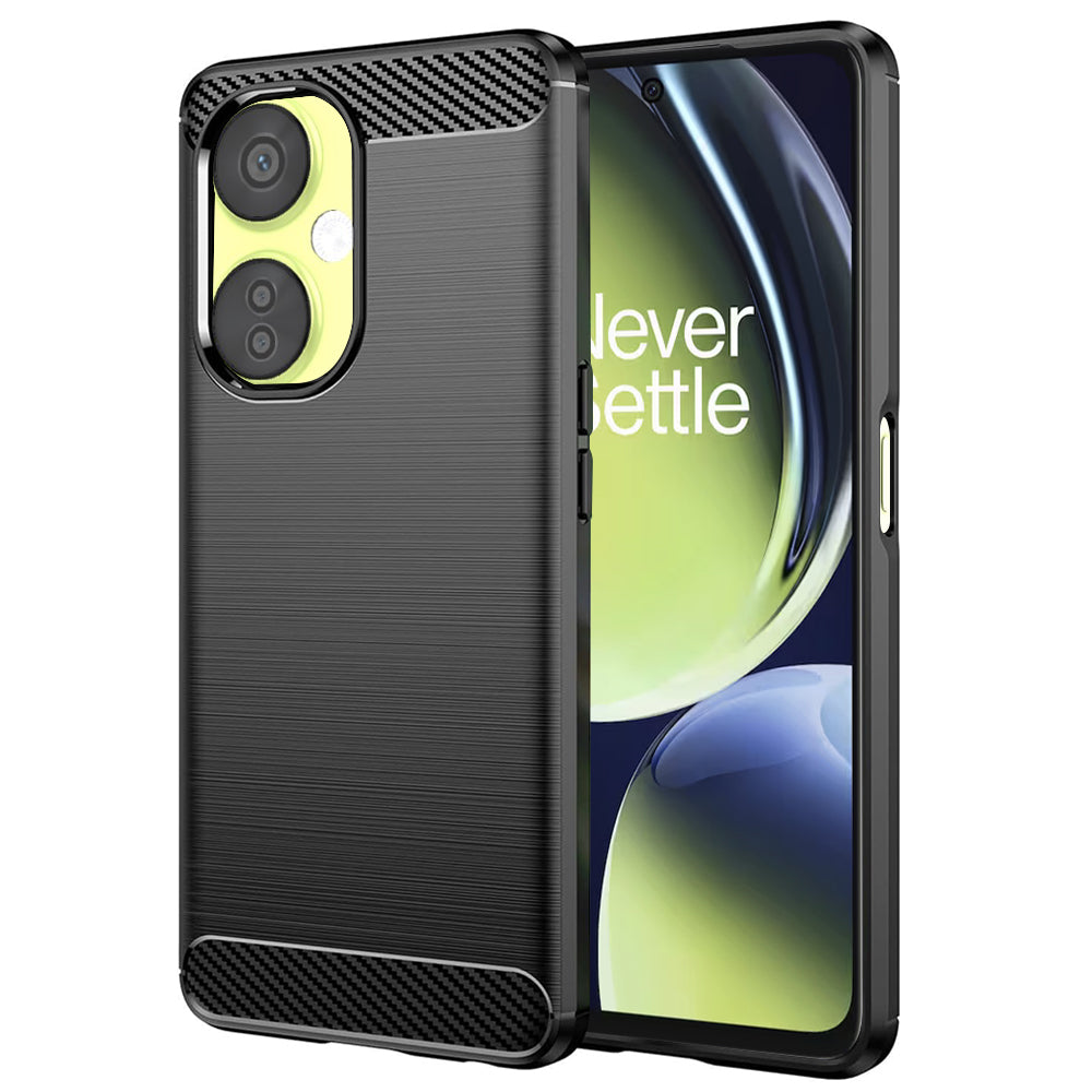 Hoes voor OnePlus Nord CE 3 Lite, Techsuit, Carbon, Zwart