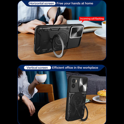 Hoes voor OnePlus Nord CE4 Lite, Techsuit, CamGuard Pro, Paars